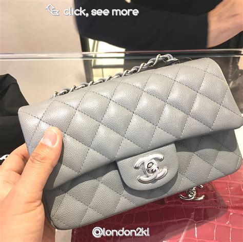 grey chanel mini rectangular|Chanel mini rectangular price.